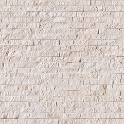 Mayra White Stacked Stone Thumb