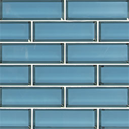 Haiku Sapphire Glass Subway Tile 2x6 thumbnail