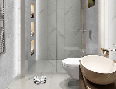 marble look tile
