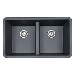 Gray Quartz Double Bowl 50/50-3319